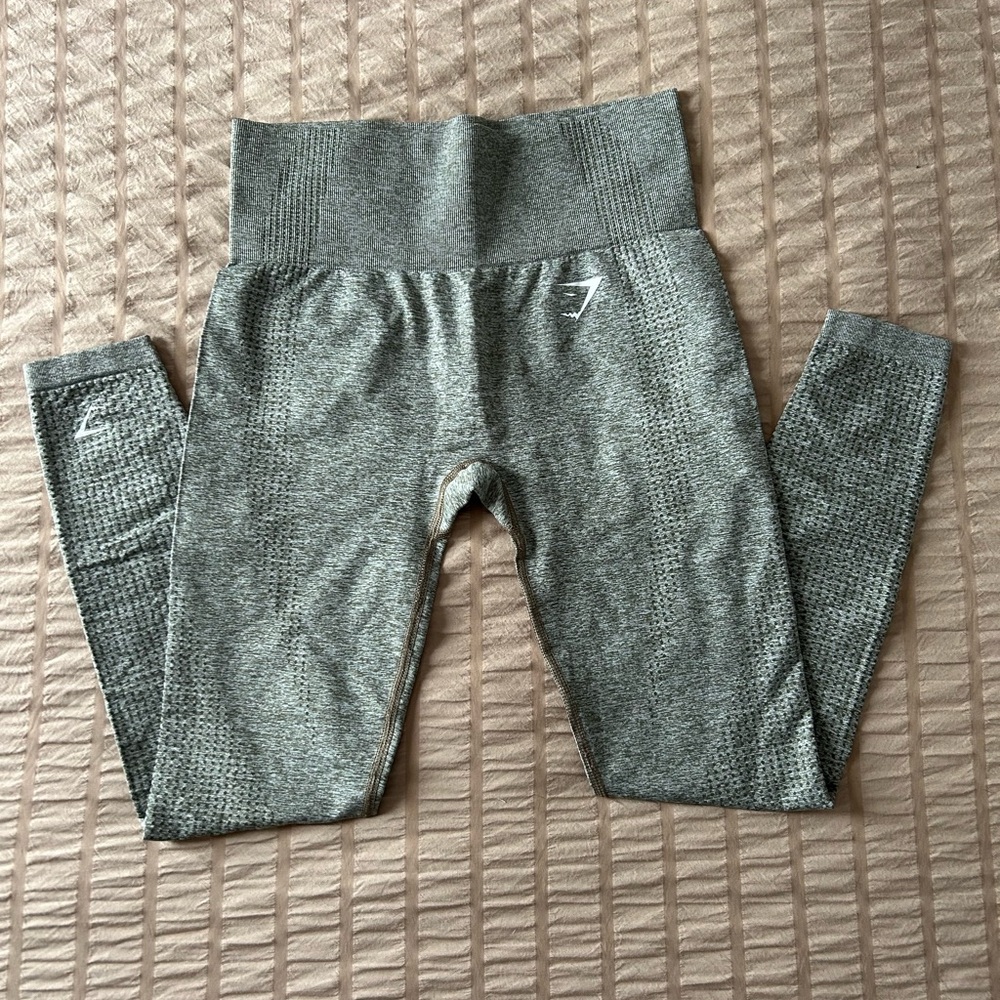 Gymshark Charcoal Patterned Leggings